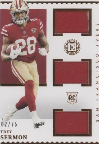 2021 Panini Encased Trey Sermon #RTM-TS
