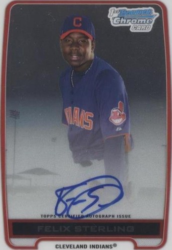 2012 Bowman Chrome - Felix Sterling #BCA-FS