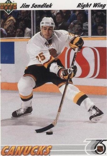 1991-92 Upper Deck - Jim Sandlak #577