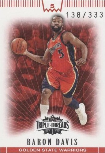 2007-08 Topps Triple Threads - Baron Davis #55