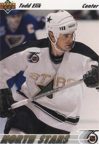 1991-92 Upper Deck - Todd Elik #544