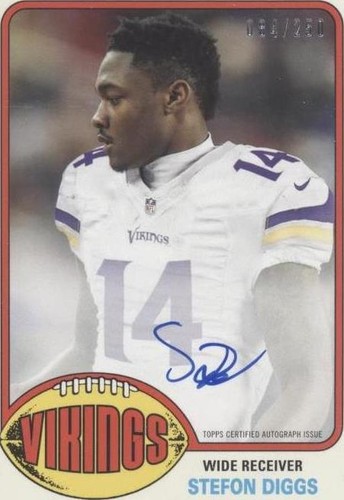 2015 Topps Stefon Diggs #76A-SD