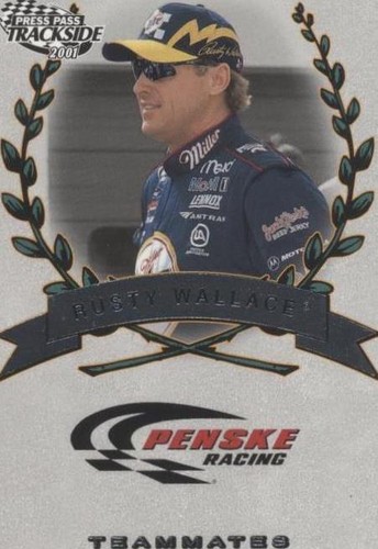 2001 Press Pass Trackside - Rusty Wallace #70