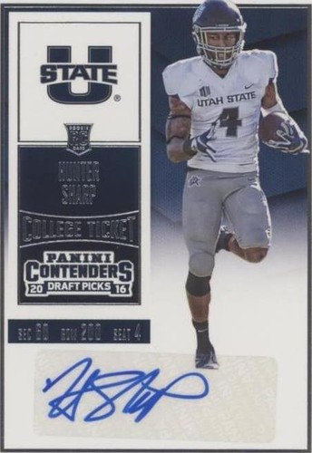 2016 Panini Contenders Draft Picks Hunter Sharp #189