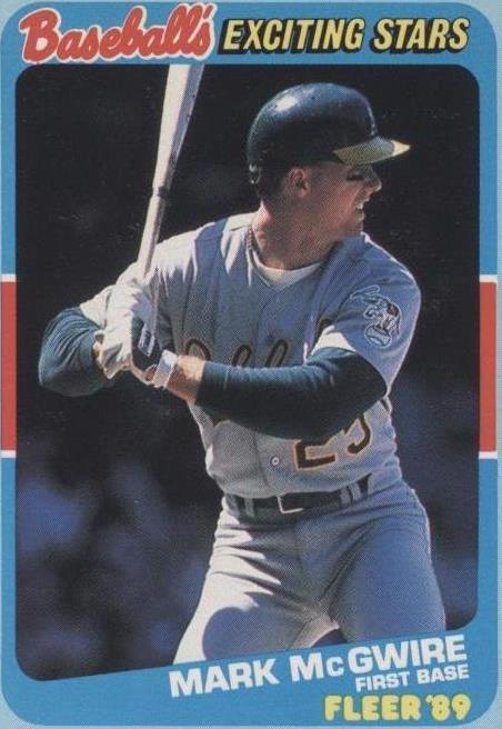 Fleer Baseball's Eciting Stars 1989 - Mark McGwire #32