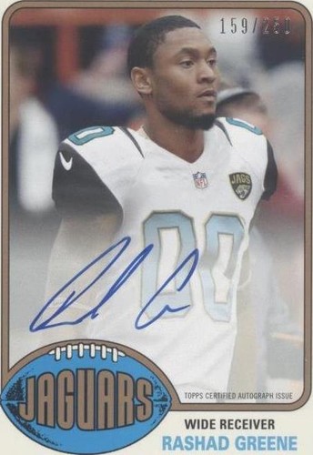 2015 Topps Rashad Greene #76A-RG