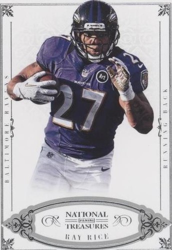 2012 Panini National Treasures Ray Rice #57