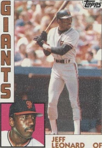 1984 Topps - Jeffrey Leonard #748