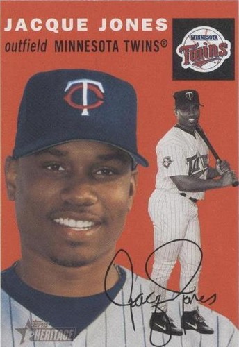 2003 Topps Heritage - Jacque Jones #221