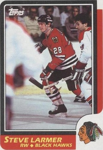 1986-87 Topps - Steve Larmer #139
