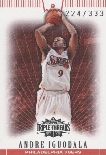 2007-08 Topps Triple Threads - Andre Iguodala #9