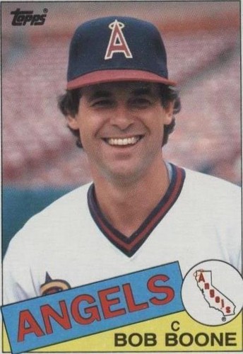 1985 Topps - Bob Boone #348