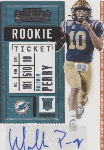 2020 Panini Contenders Malcolm Perry #220