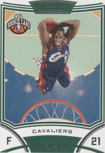 2008-09 Bowman Draft Picks & Stars - J.J. Hickson #128