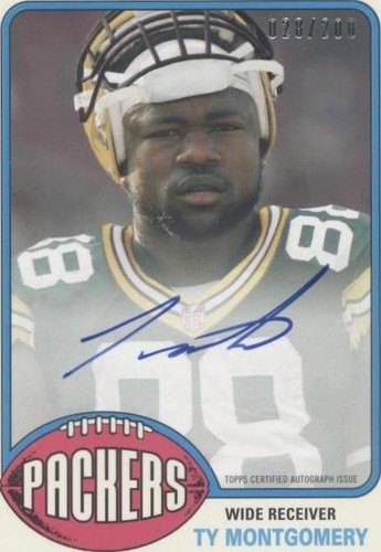 2015 Topps Ty Montgomery #76A-TM
