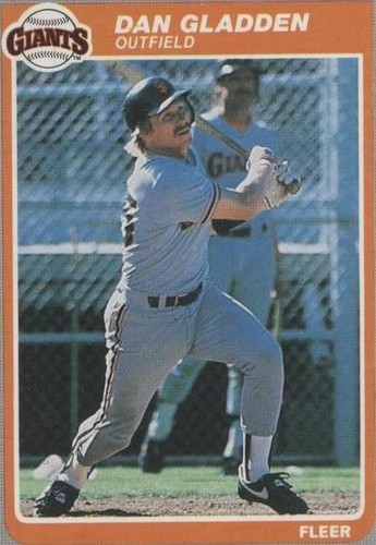 1985 Fleer - Dan Gladden #607