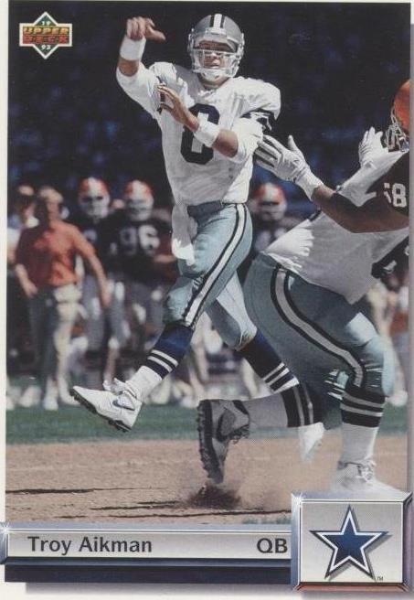 Upper Deck Gold Troy Aikman 1992 #G40