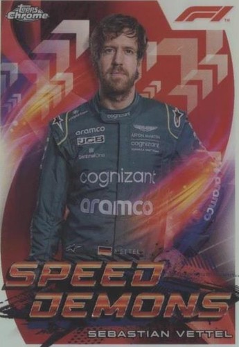 2022 Topps Chrome Formula 1 - Sebastian Vettel #SD-SV