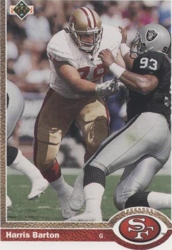 1991 Upper Deck Harris Barton #686