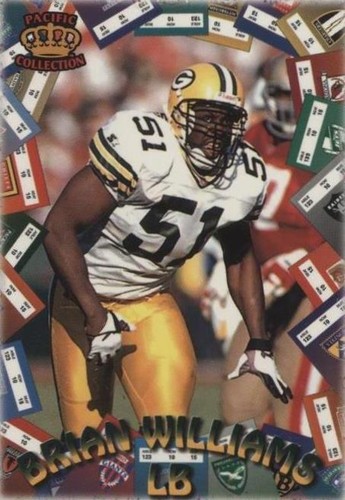 1996 Pacific Litho-Cel Brian Williams #GT-72