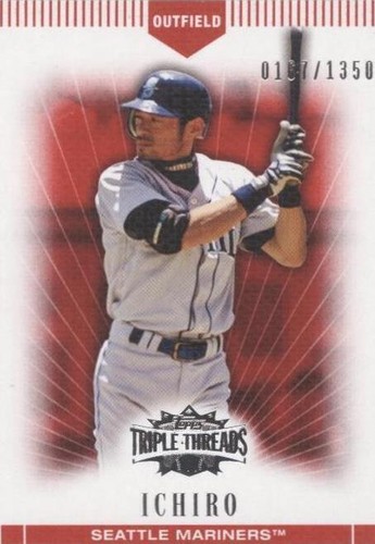 2007 Topps Triple Threads - Ichiro Suzuki #15