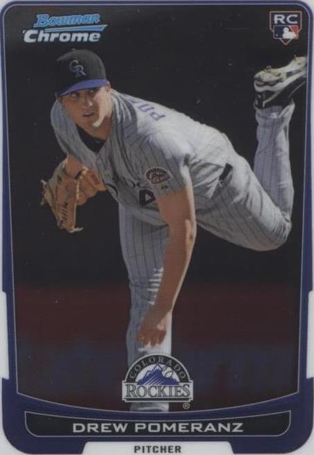 Bowman Chrome 2012 - Drew Pomeranz #150
