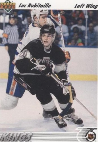 1991-92 Upper Deck - Luc Robitaille #145