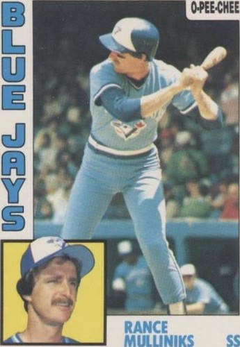 1984 O-Pee-Chee - Rance Mulliniks #19