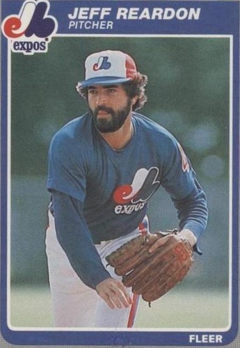 1985 Fleer - Jeff Reardon #407