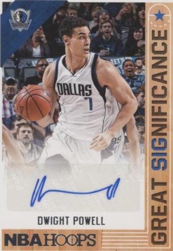 2017-18 Panini NBA Hoops - Dwight Powell #GS-DP