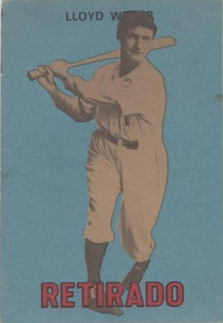 1967 Topps Venezuelan - Lloyd Waner #167