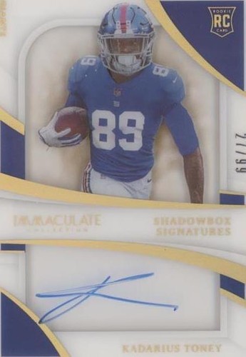 2021 Panini Immaculate Collection Kadarius Toney #ISS-KT