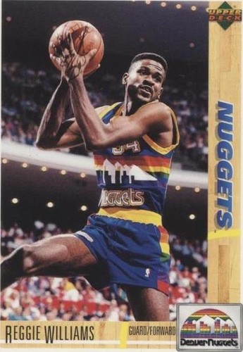 1991-92 Upper Deck International - Reggie Williams #46