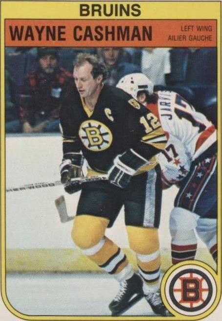 1982-83 O-Pee-Chee - Wayne Cashman #8