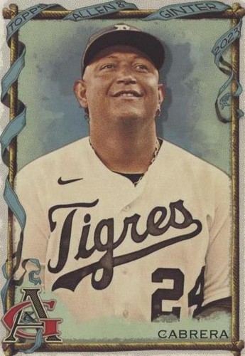 2023 Topps Allen & Ginter - Miguel Cabrera #139