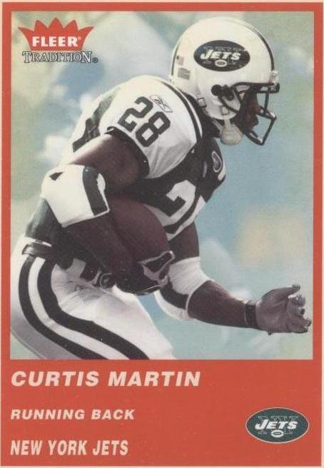 2004 Fleer Tradition Curtis Martin #123