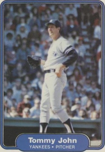 1982 Fleer - Tommy John #40