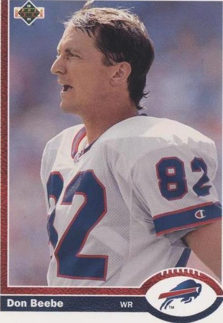 1991 Upper Deck Don Beebe #566