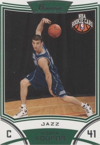 2008-09 Bowman Draft Picks & Stars - Kosta Koufos #132