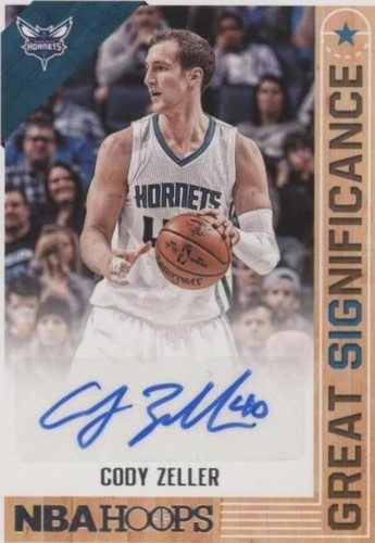2017-18 Panini NBA Hoops - Cody Zeller #GS-CZ