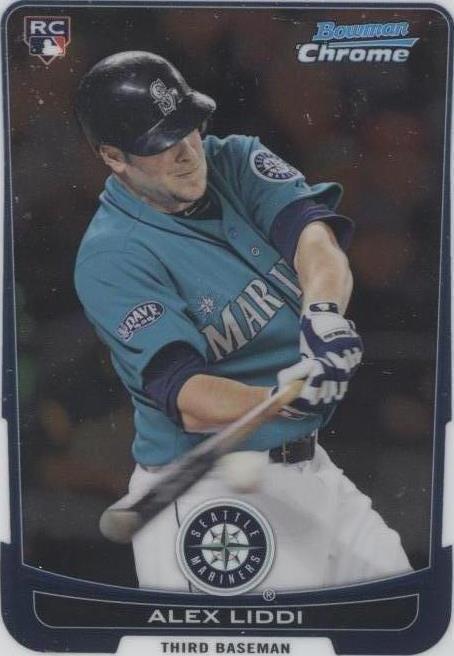 2012 Bowman Chrome - Alex Liddi #6