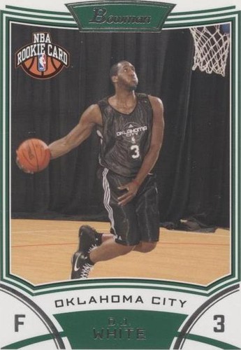 2008-09 Bowman Draft Picks & Stars - D.J. White #135