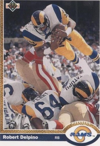 1991 Upper Deck Robert Delpino #545
