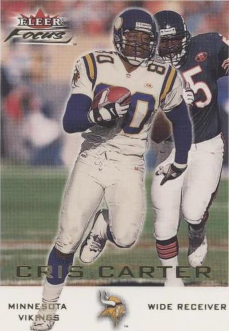 2000 Fleer Focus Cris Carter #12