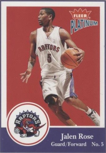 2003-04 Fleer Platinum - Jalen Rose #44