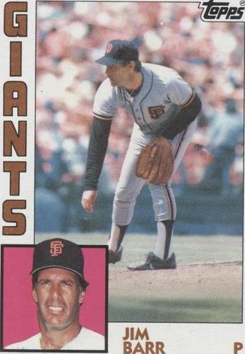 1984 Topps - Jim Barr #282