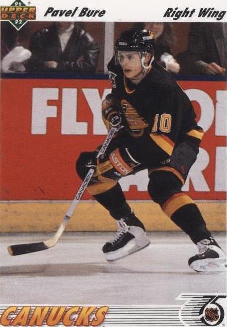1991-92 Upper Deck - Pavel Bure #555