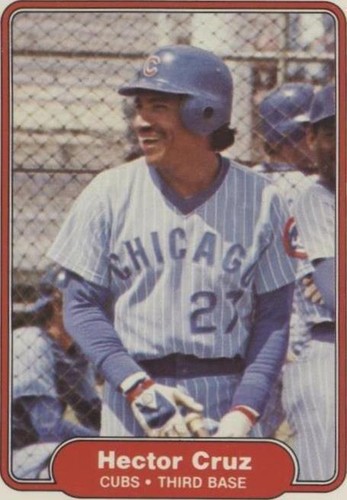 1982 Fleer - Hector Cruz #591