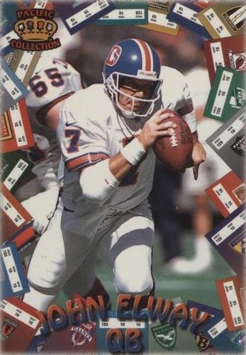1996 Pacific Litho-Cel John Elway #GT-70