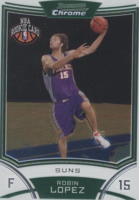 Selecciones y estrellas del draft de Bowman 2008-09 - Robin Lopez #124